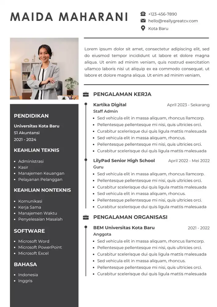 CV Kreatif 008